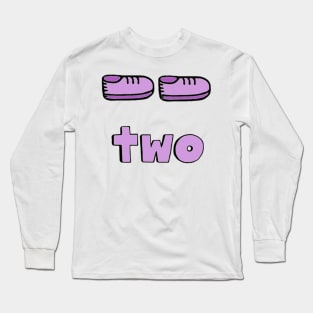 This is the NUMBER 2 Long Sleeve T-Shirt